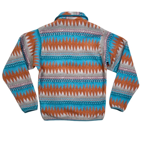 Patagonia Synchilla Laughing Waters Snap-T Pullover Fleece Size XXS - Picture 7 of 10